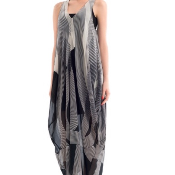 Ronen Chen Daria salt and pepper dress - Picture 1 of 6